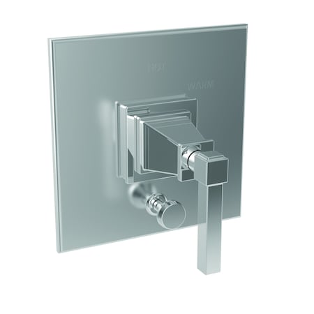 Newport Brass Balanced Tub & Shower Diverter Plate With Handle in Satin Brass (Pvd) 5-3142BP-04